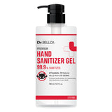 This premium hand sanitizer contains 70% of Ethanol to kill 99.99% of most common germs without damaging skin. This lightweight gel is enriched with moisturizing ingredients such as Hyaluronic Acid, Allantoin, Green Tea, and Mugwort to prevent dryness and provide moisture to skin. 