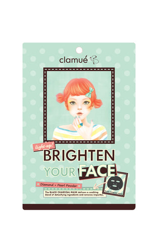 CLAMUE LIGHT-UP! BRIGHTEN FOR YOUR FACE (24 SHEET)